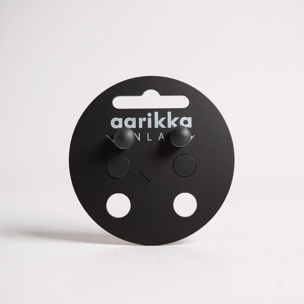 Aarikka Black Marja Earrings